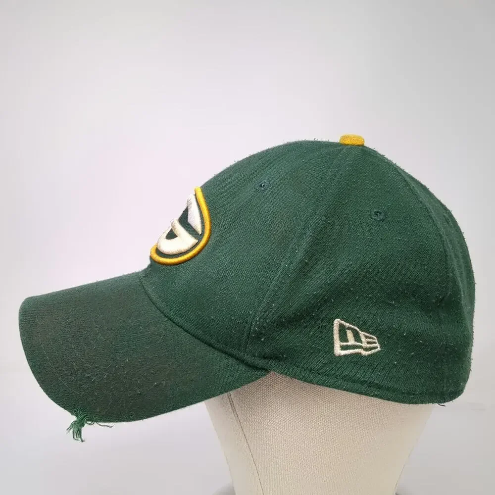 Green Bay Packers NFL New Era Green Cap L 39THIRTY Embroidered Curved Brim Hat